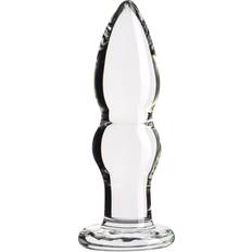 Sexlegetøj Sinful Groove Medium Glas Butt Plug Klar