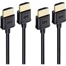 2-Pack Ultra Thin HDMI 0.9m