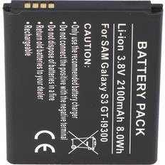 Samsung Baterías Baterías y Cargadores Samsung Batería EB-L1G6LLUC Galaxy S3 2100 mAh negro