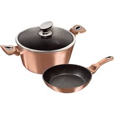 Gold Cookware Sets Berlinger Haus Rose Gold Induction Cookware Set 10 Parts