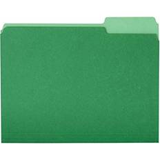 Amazon Basics Basics File Folders, Letter Cut Tab, Bright