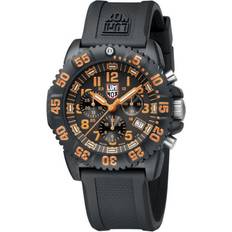 Luminox Navy Seal Colormark 3080 Series Herrenchronograph in Schwarz A3089 schwarz schwarz