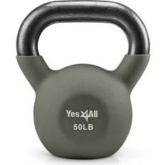 Yes4All Fitness Yes4All Yes4All Neoprene Coated Kettlebell Weights, Strength Training Kettlebells 50Lb