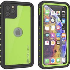 Apple iPhone 11 Pro Max Waterproof Cases PunkCase iPhone 11 Pro Max Waterproof Case [StudStar Series] [Slim Fit] [IP68 Certified] [Shockproof][Dirtproof][Snowproof] 360 Full Body Armor Cover Compatible W/Apple iPhone 11 Pro Max [Green]