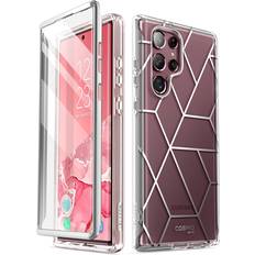 i-Blason Cosmo Series for Samsung Galaxy S22 Ultra 5G Case Slim Stylish Protective Case With Built-in Screen Protector Clear