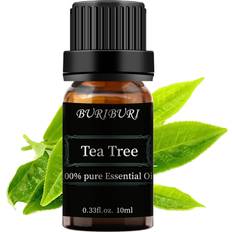 BURI Tea Tree Essential Oil, 100% Pure, Undiluted, Natural Tea Tree Oil Aromatherapy Essential Oils 10ml for Diffuser, Massage Tea Tree