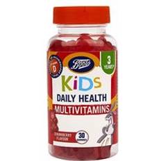 Boots Kids Daily Health Multivitamins Strawberry Flavour