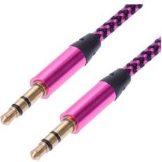 1m Vävd 3.5mm Aux