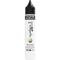 System 3 Daler-Rowney Titanium White Fluid Acrylic 29.5ml 009