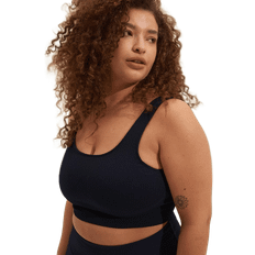 aim'n Navy Ribbed Seamless Bra Träningskläder Dam Svart