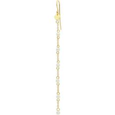 Nuni Copenhagen Ally Pearl Earring Förgyllt-Silver Sterling 925
