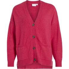 Pink Cardigans Vila Oversize Knitted Cardigan