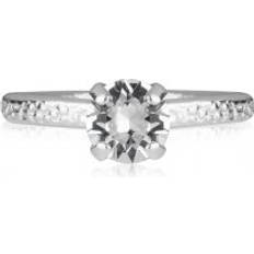 Caroline Svedbom Smycken Caroline Svedbom Ring Natti Rhodium Crystal