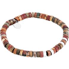 By Billgren Smycken By Billgren – Armband, brun/röd