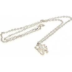 Chelsea FC Chelsea FC Silver Plated Pendant and Chain - Lion