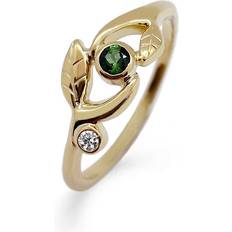 Lind 2023 Year Ring - Gold/Green/Diamond