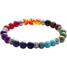 Chakra Lava Stone Diffuser Bracelet