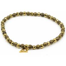 Smycken Seven/East 7EAST Hematite Armband Guld