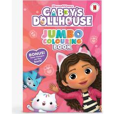 Gabbys Dollhouse Kids Jumbo Colouring Book
