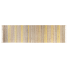 Beliani Jute Runner Rug Beige