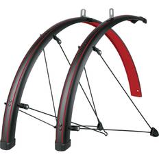 Red Bike Mudguards SKS Germany Bluemels Stingray 28 Mudguard Set Matt Black