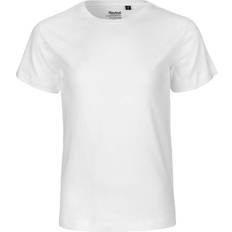 Økologisk Bomulds T-Shirt Junior White 92/98