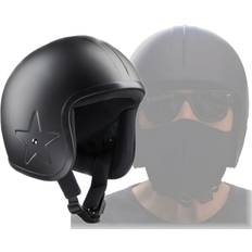 Bandit Motorcykelhjelme Bandit Sky Jet III Helmet - Black