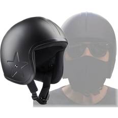 Bandit Motorcycle Helmets Bandit Sky Jet III Jet Helmet, black, for Men