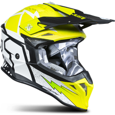 Just1 J39 Poseidon MX Helmet - Black/Yellow Fluo