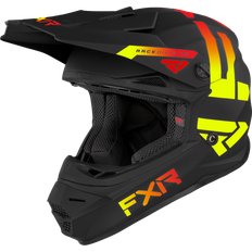 FXR Motorhelmen FXR Legion 2023 Jeugd Motorcross Helm, zwart-rood-geel, afmeting