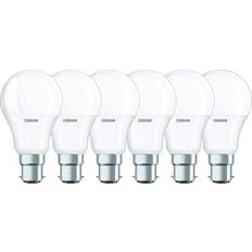 Light Bulbs Osram LED Bulb/Socket B22, 9 W Equivalent 60 W/Classic Shape/Frosted Warm White 806lm 2700K Set of 3 [Energy Rating A ] [Energy Class A ] Pack of