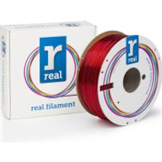 Transparent Filaments Real filament PETG rojo transparente 2,85 mm 1kg