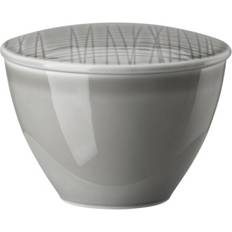 Grau Zuckerschalen Rosenthal Mesh Zuckerschale