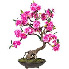 Keramik Künstliche Pflanzen bonsai cerasum, pink, höhe Künstliche Pflanzen