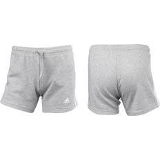 Adidas Mädchen Kinderbekleidung adidas Kinder Shorts Essentials 3-Streifen 128 Silber