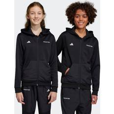 adidas Hættetrøje Predator Full Zip Sort/Hvid Børn