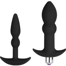 Tantus Perfect Plug Anal Set Svart Svart
