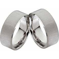 Unisex Ringe Unisex Partnerringe Freundschaftsringe aus Edelstahl mit Lasergravur H079