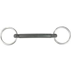 Horze Mullen Mouth Loose Ring gummibid. Black unisex