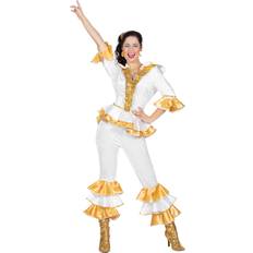 Dance & Disco Fancy Dresses Mama Mia 70s Kostüm Donna für Fasching