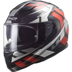 LS2 Stream Evo Loop Helmet - Black/Red