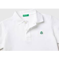 XXL Polotrøjer Børnetøj Benetton H/S Polo Shirt - White