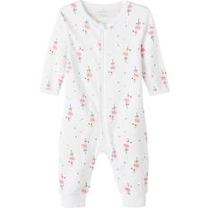 Name It Flamingo Nightsuit - Bright White