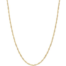 Macy's Necklaces Macy's Singapore Chain Necklaces In 14k Gold Yellow Gold