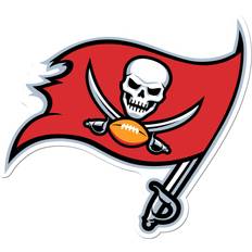 Siskiyou NFL Siskiyou Sports Fan Shop Tampa Bay Buccaneers Auto Decal sheet Team Color