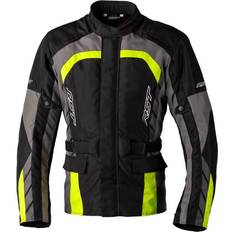 Rst Alpha 5 Textile Motorcycle Jacket - Black/Fluro Yellow Man
