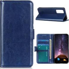 Samsung a52s cover MTP Products Samsung Galaxy A52 5G, Galaxy A52s Plånboksfodral med Magnetstängning Blå