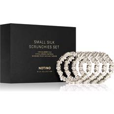 Hårsnodd siden Notino Silk Collection Small Scrunchie Set siden Cream