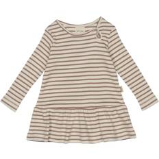 Petit Piao Dress LS - Dauville Mauve/Eggnod