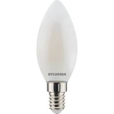 Sylvania E14 LED-lampor Sylvania Kronljus LED ToLEDo Retro Matt Dim 470lm 865 E14